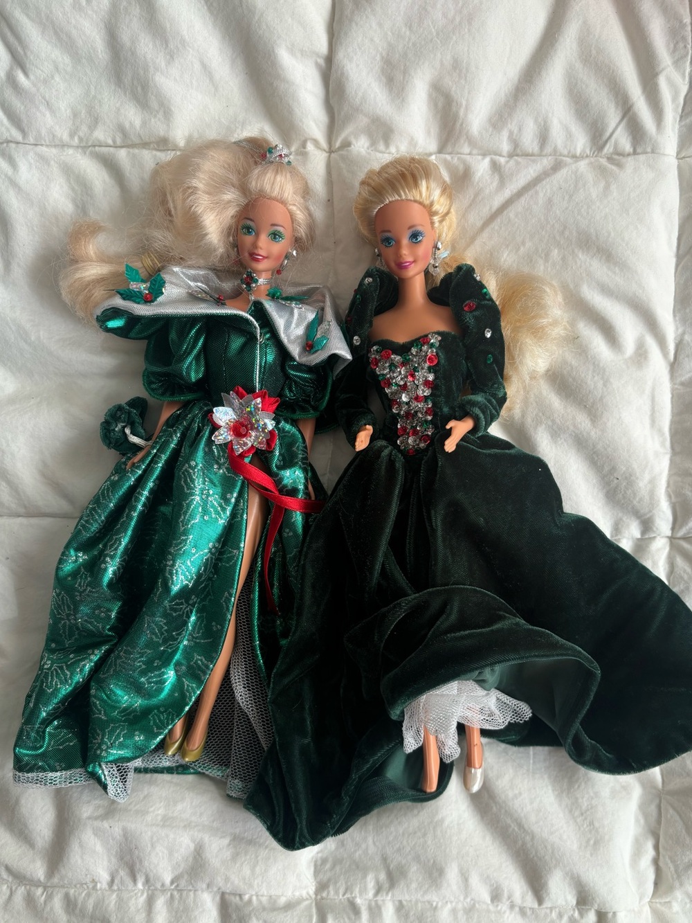 Holiday Barbie Dolls